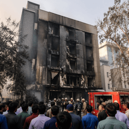 दिल्ली होटल अग्निकांड: 22 की मौत, सह-मालिक गिरफ्तार, फायर NOC नहीं थी