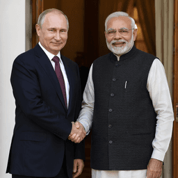 Putin Praises India as Reliable Partner, Criticizes Western Interference
