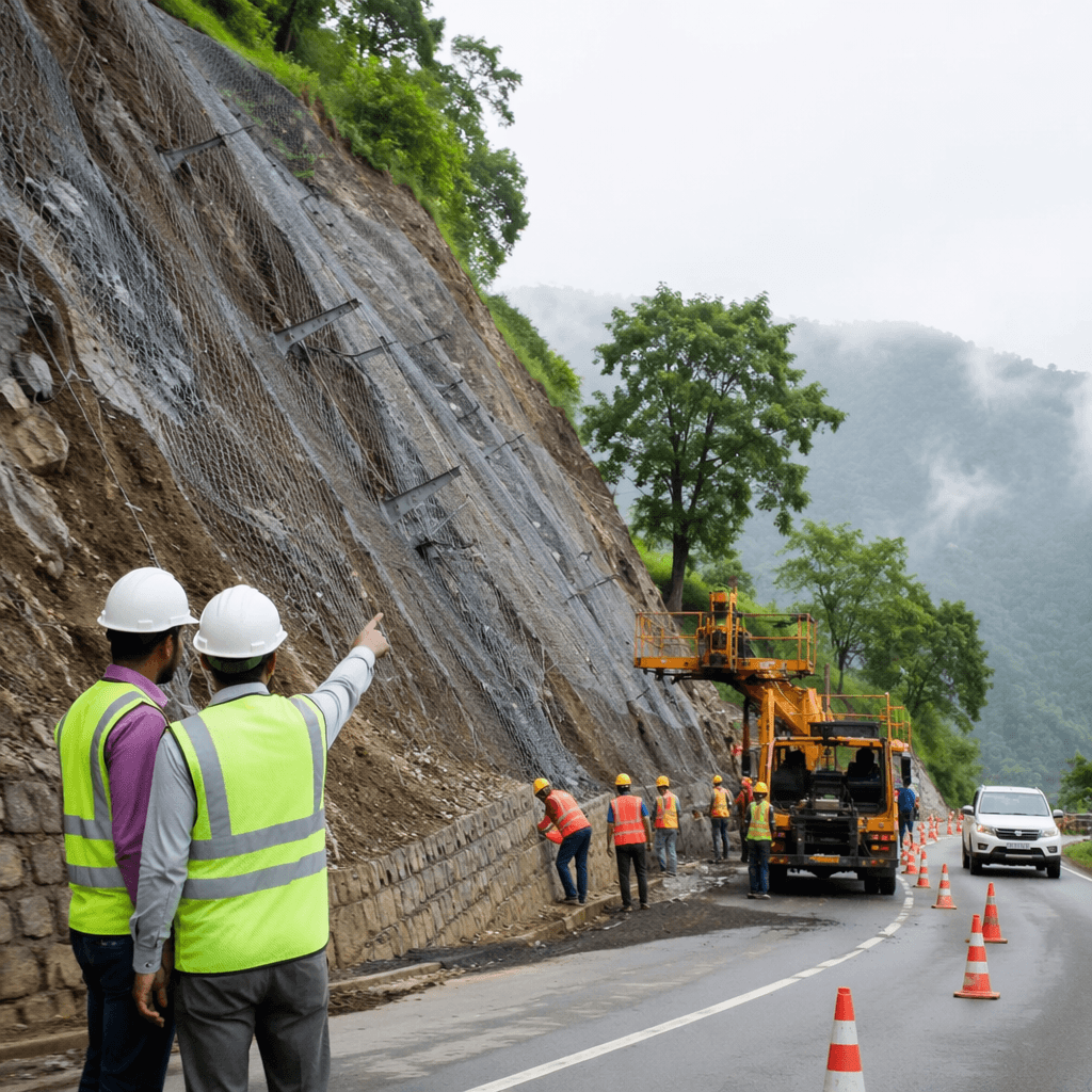MoRTH deploys advanced tech for landslide mitigation on hill roads