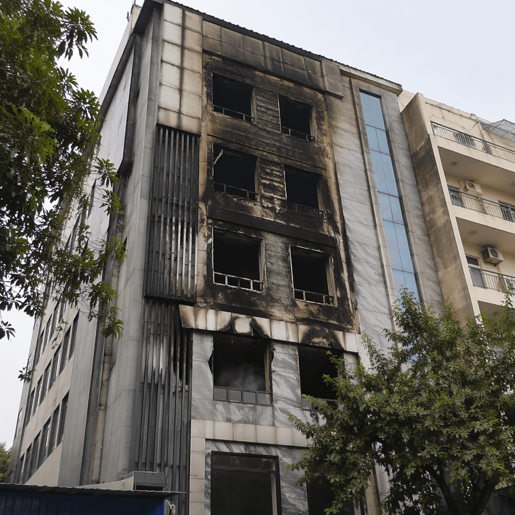 Delhi Hotel Fire: License in Employee's Name, 21 Dead; Owner Arrested