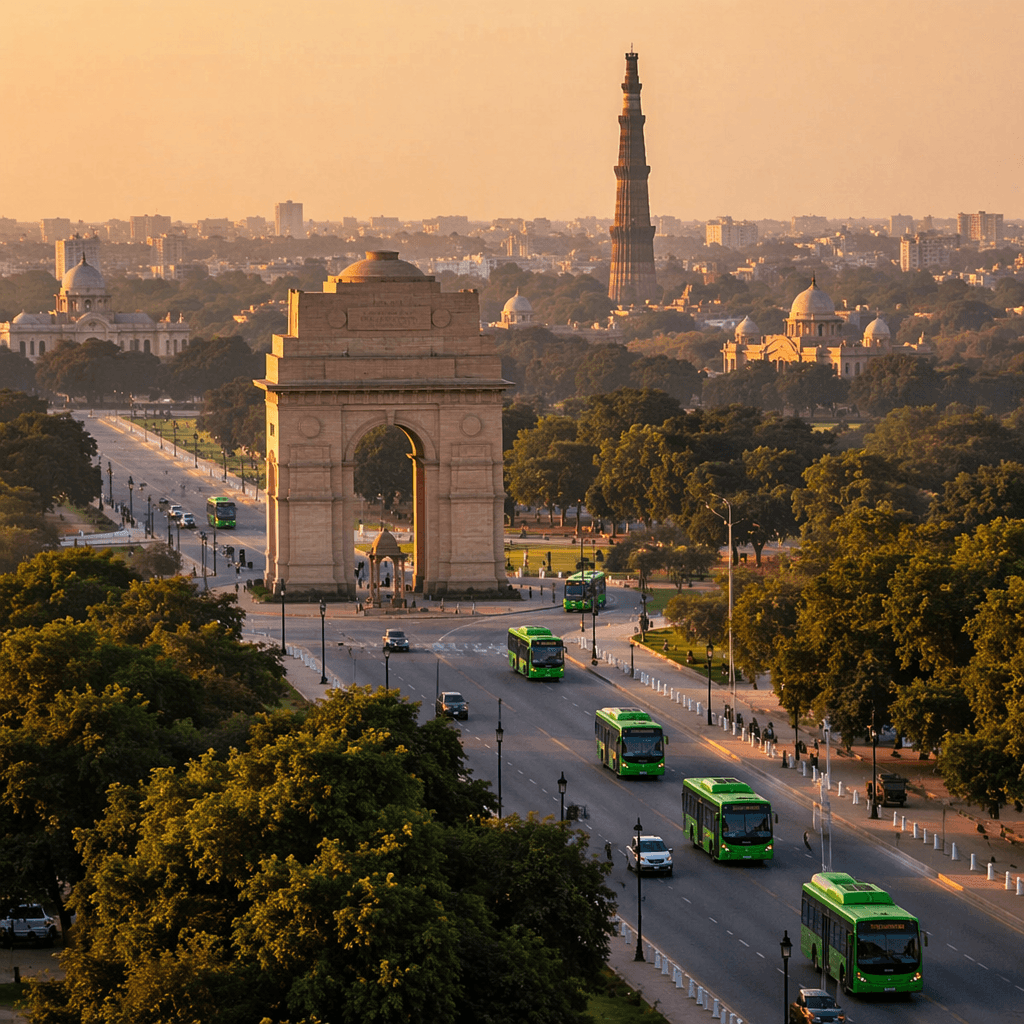 दिल्ली NCAP 2026 सर्दी कार्य योजना: 1,000 ई-बसें, ऑड-ईवन वापसी और स्मॉग टावर