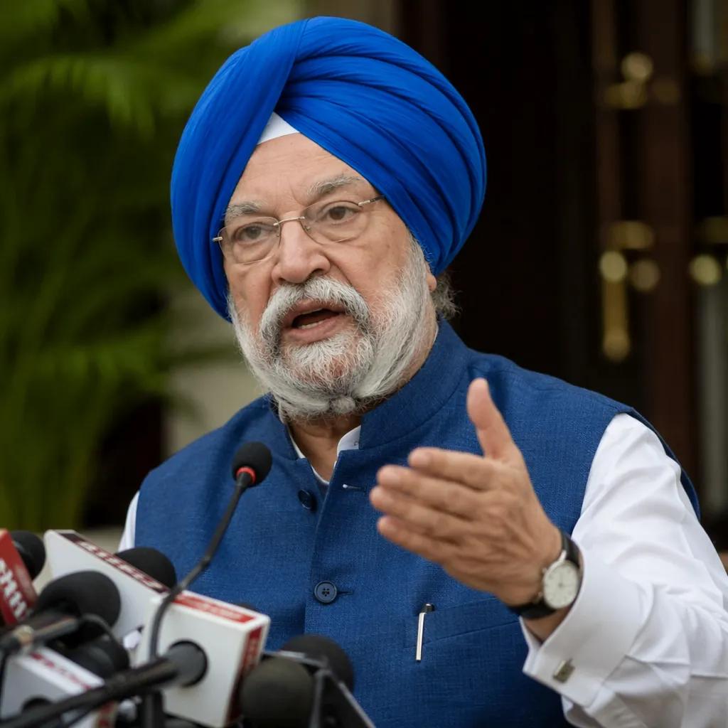 Hardeep Singh Puri: Global Petrol Prices Rise, India Sees 3.1% Drop