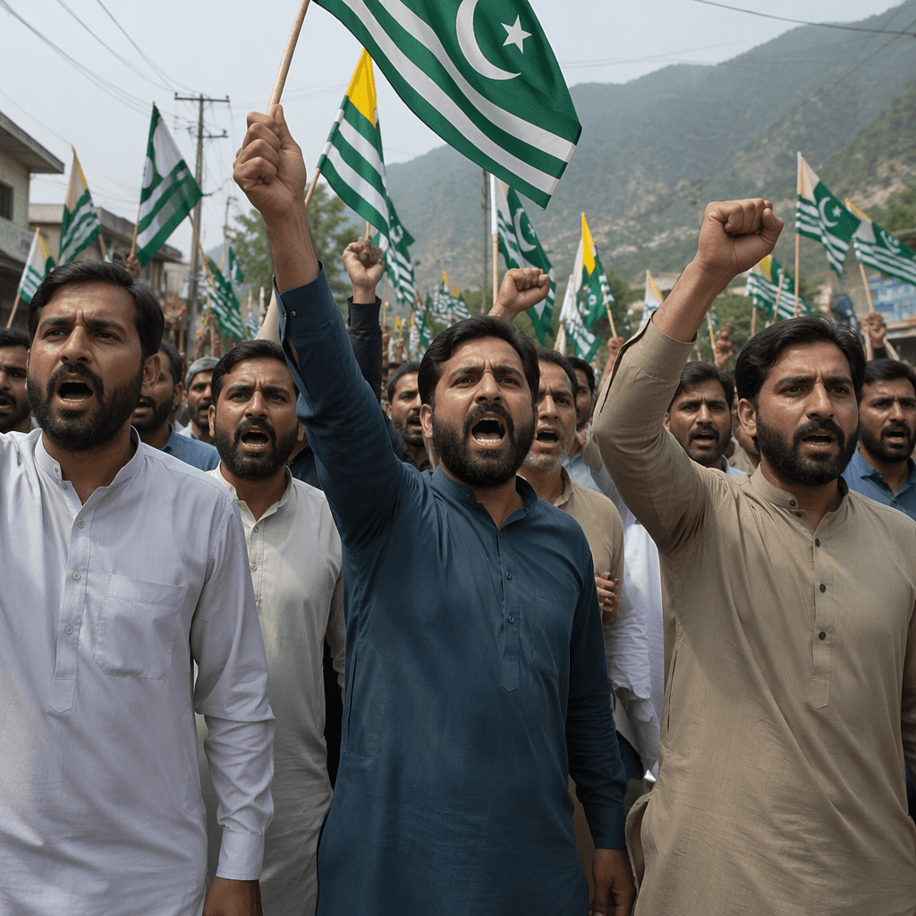Protests and Violence Escalate in PoK Amid Political Tensions