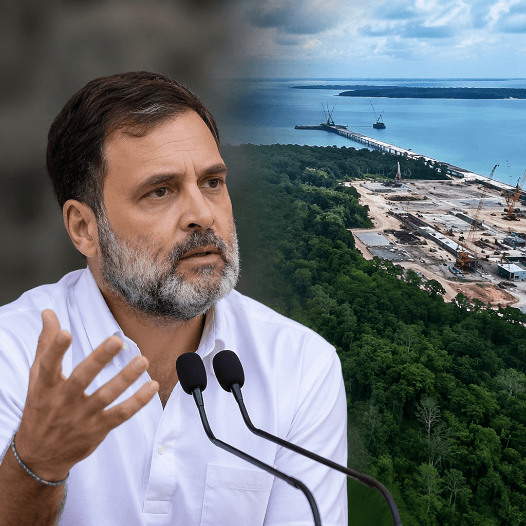 Rahul Gandhi Criticizes Great Nicobar Project as 'Destruction in the Name of Development'