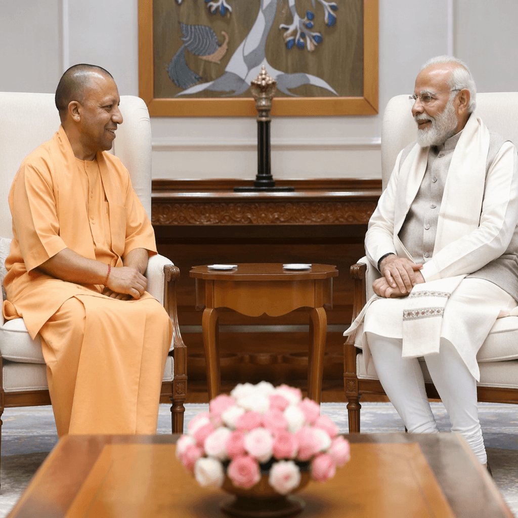 Uttar Pradesh CM Yogi Adityanath meets PM Modi in New Delhi