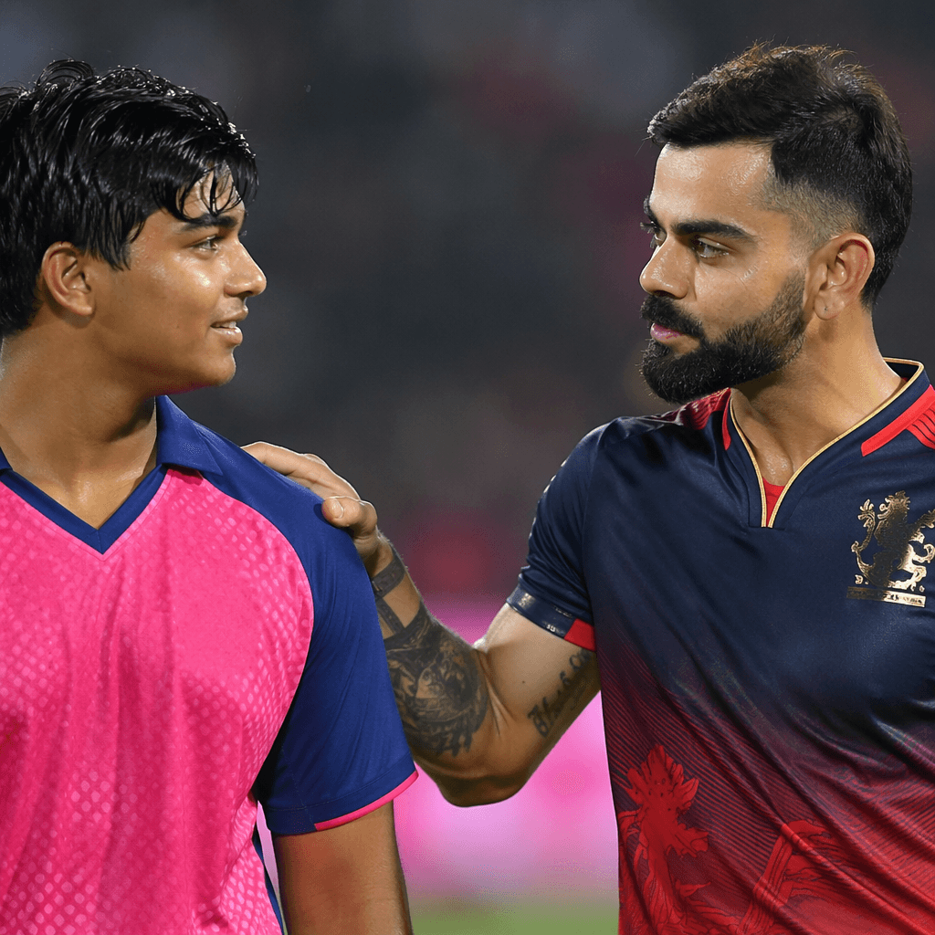 Virat Kohli’s Advice to 15-Year-Old IPL Sensation Vaibhav Sooryavanshi Goes Viral