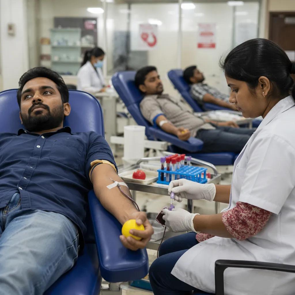 World Blood Donor Day: Blood Supply Challenges Persist in 8 Indian States