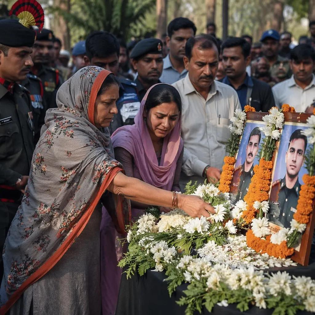 Martyrs Danish Alam and Shubham Kumar were honored by their · NewsDarpan AI