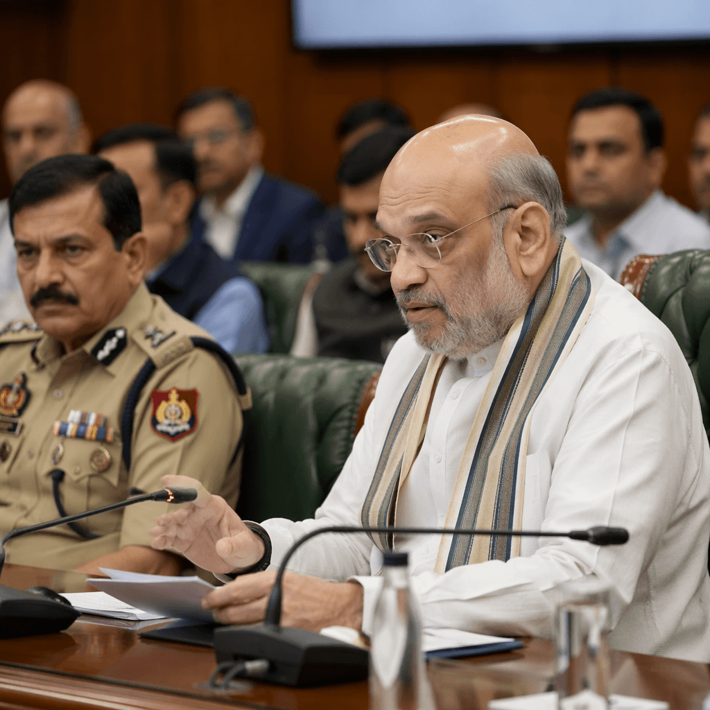Amit Shah Reviews Shri Amarnath Ji Yatra 2026 Security · NewsDarpan AI