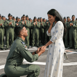 Army Pilot Proposes Girlfriend at Graduation Ceremony in Nashik