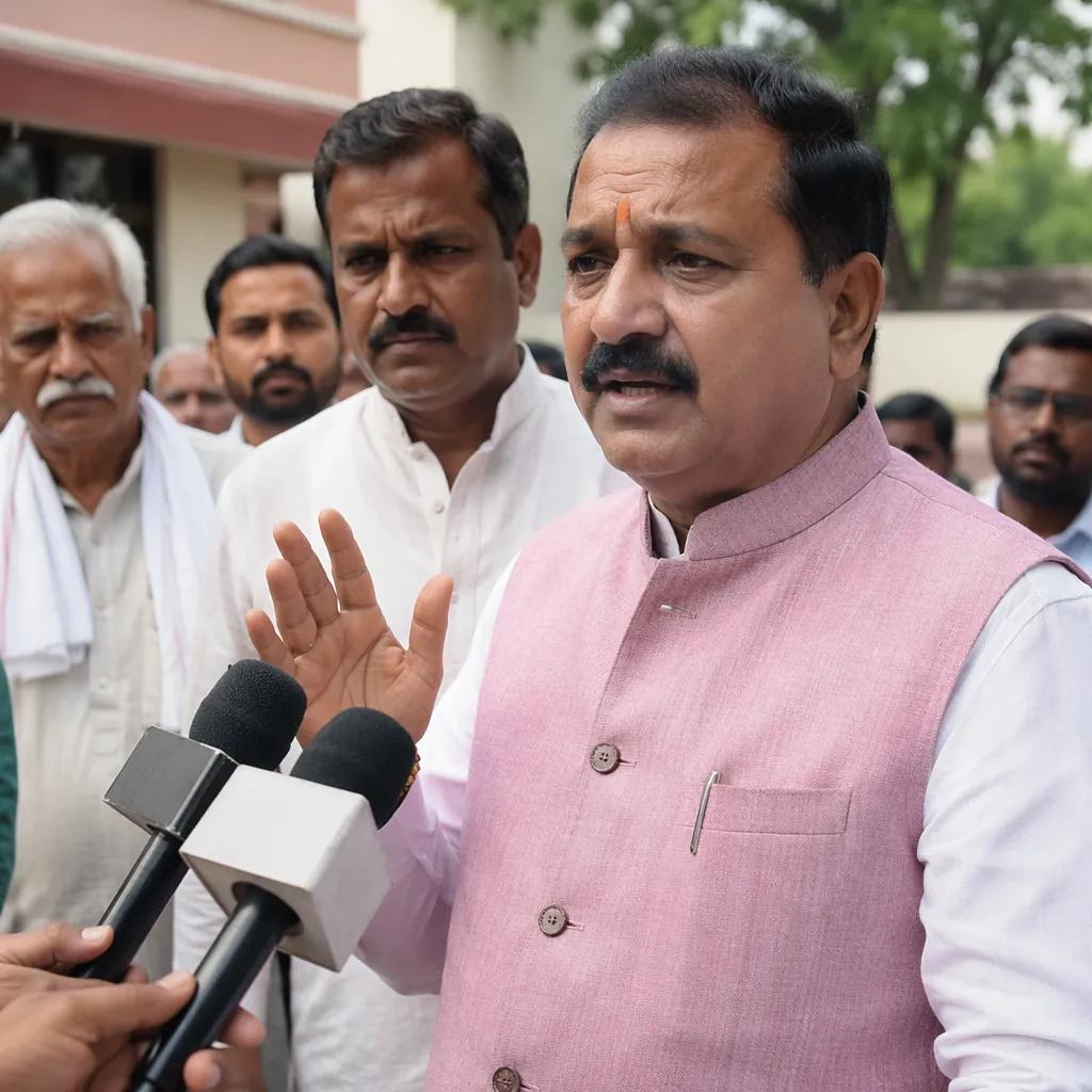 Santosh Dubey alleges disappearance of 1,250 Shri Ram Shilas · NewsDarpan AI