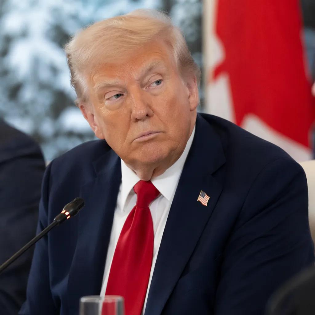 Donald Trump at the G-7 Summit in Canada · NewsDarpan AI