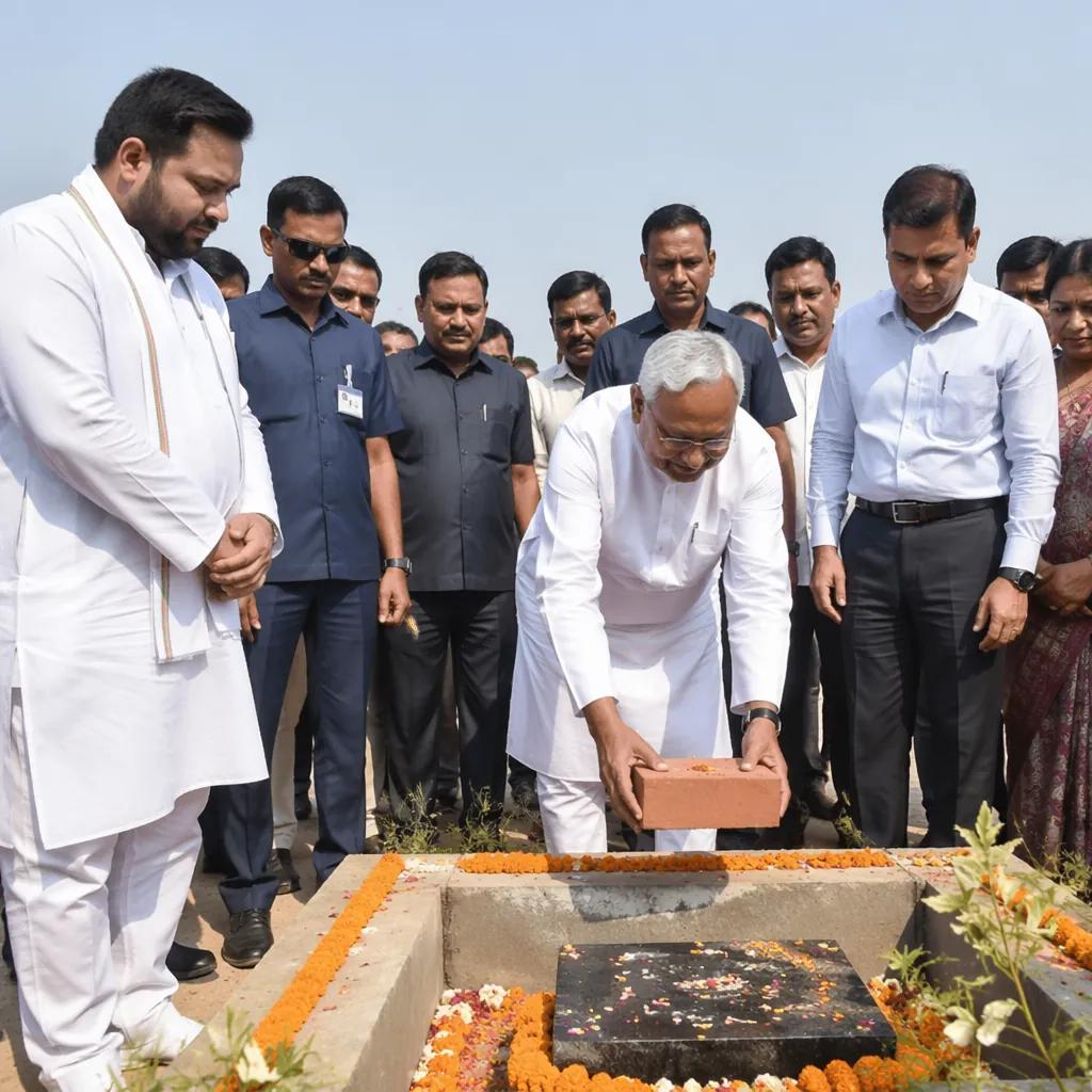 Foundation Stone of Aqua Park and NFDB Centre in Bihar · NewsDarpan AI