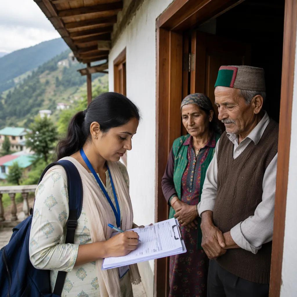 Houselisting Census Begins in Himachal; Self-Enumeration Lau · NewsDarpan AI