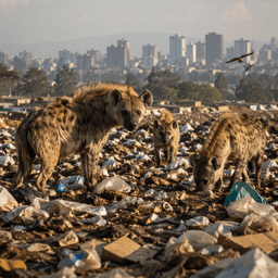Hyenas Help Manage Urban Waste in Ethiopian City