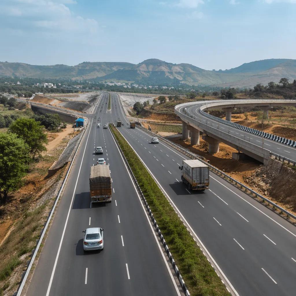 India's Highway Expansion: Connectivity & Economic Boost · NewsDarpan AI