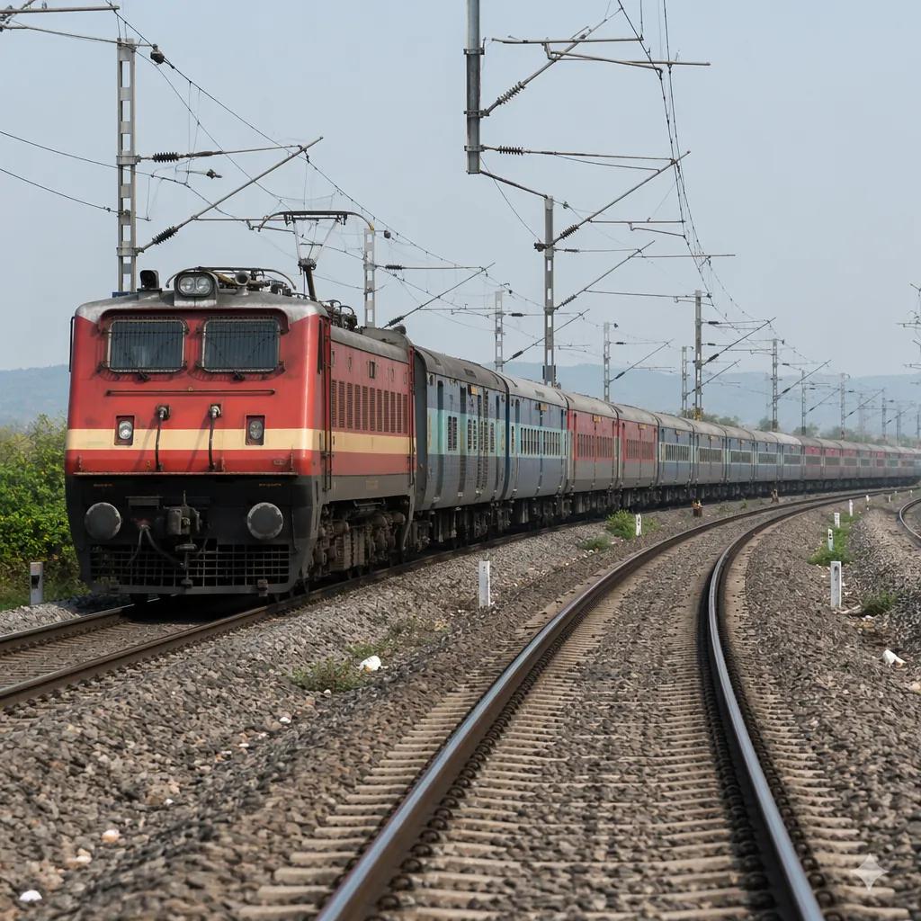 Indian Railways Approves ₹140 Crore Kavach Project in Gujara · NewsDarpan AI