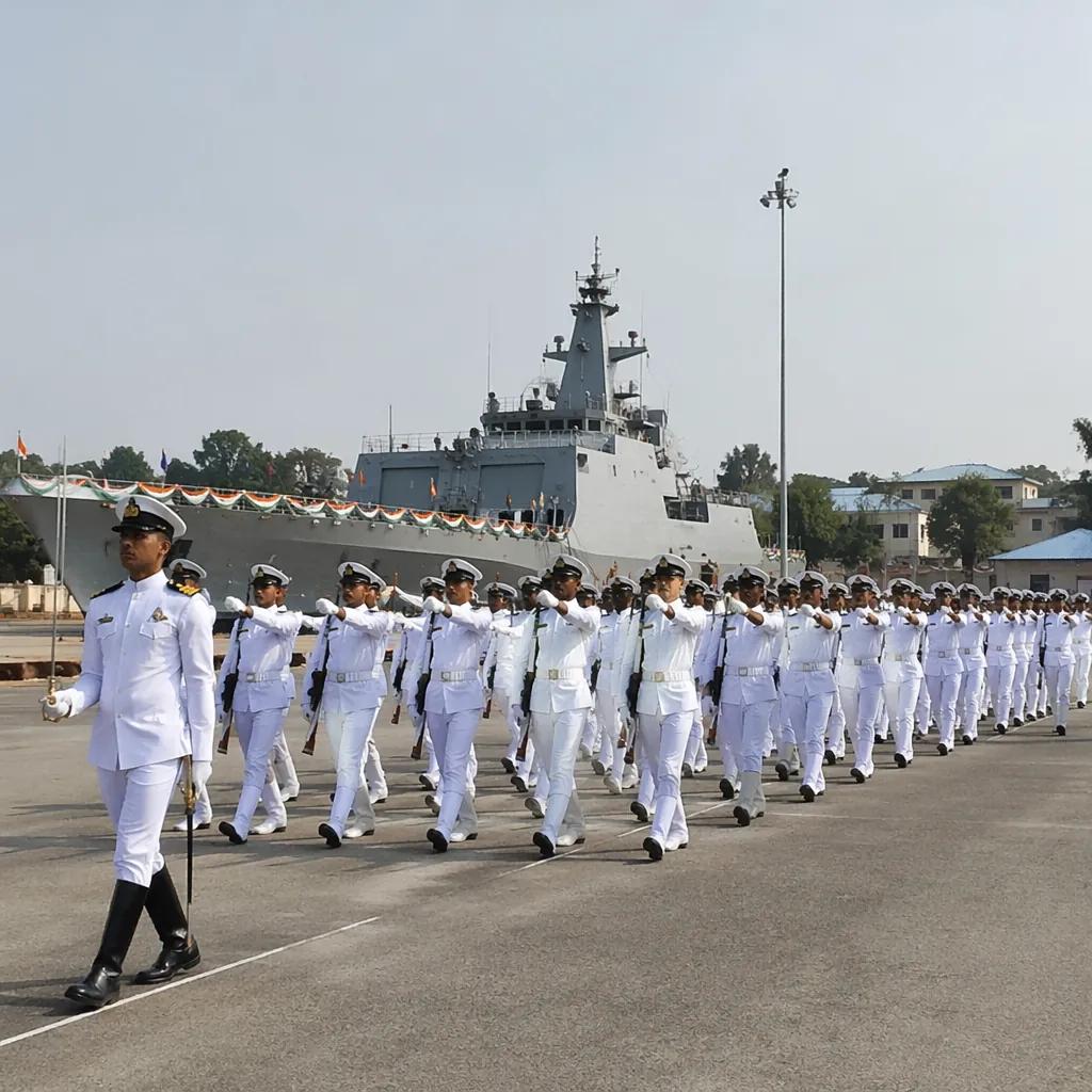 INS Chilka Passing Out Parade for Batch 01/26 held · NewsDarpan AI