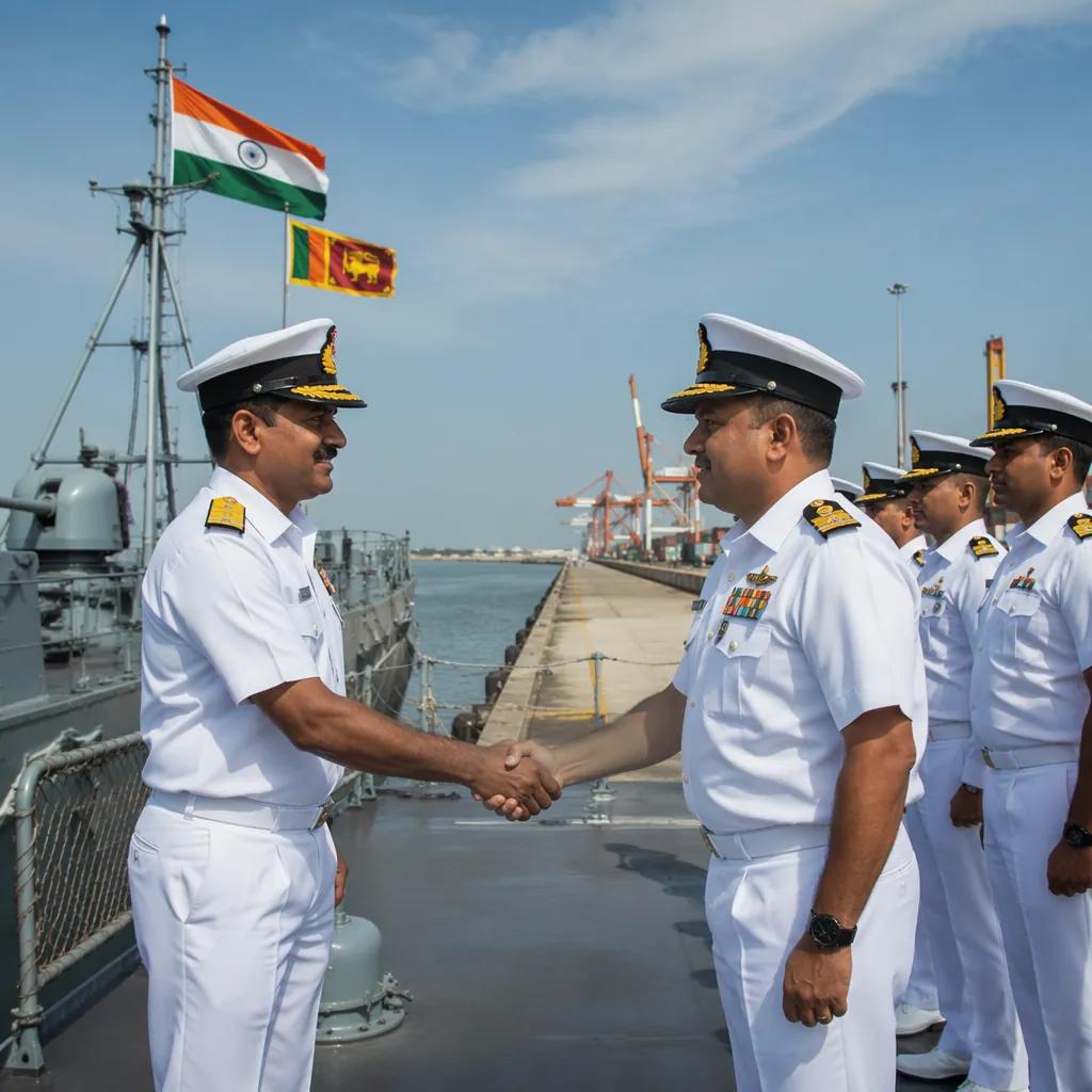INS Sharda Strengthens India-Sri Lanka Maritime Cooperation · NewsDarpan AI
