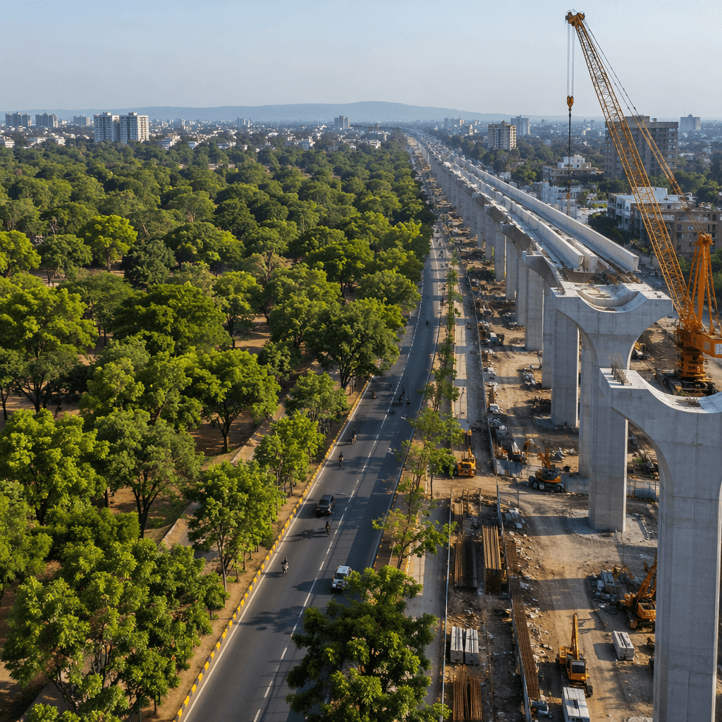 Nagpur Development: 2.5M Trees, Major Projects Announced · NewsDarpan AI