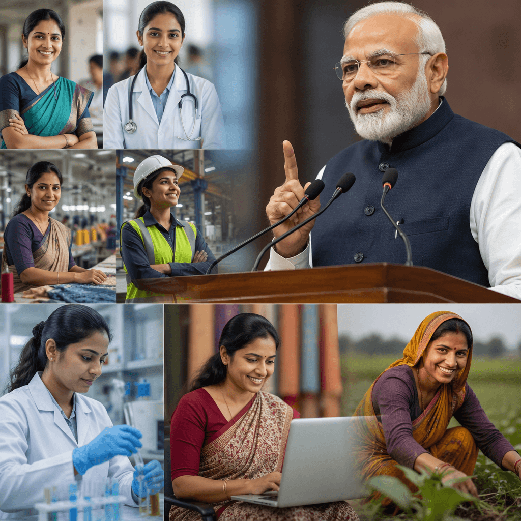 PM Highlights 12 Years of Women-Led Development Across Secto · NewsDarpan AI