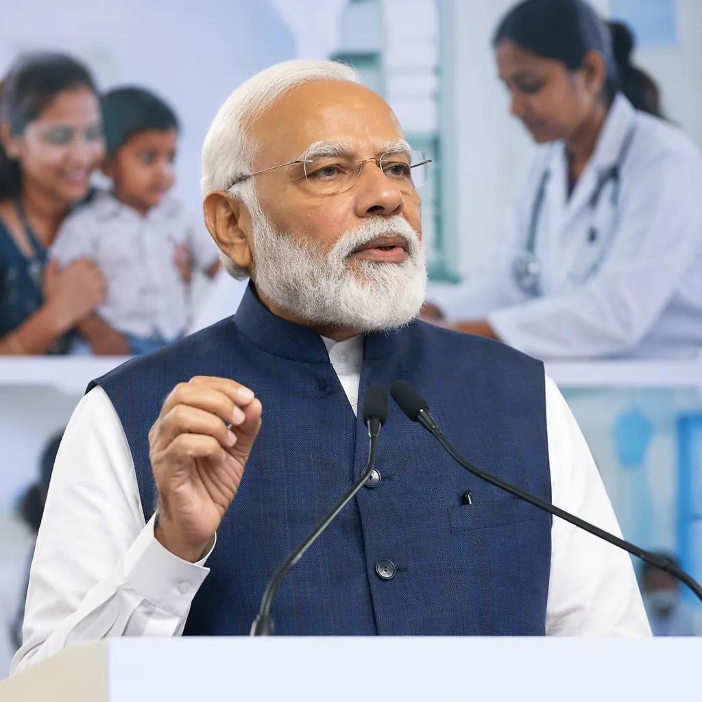 PM Modi highlights 12 years of healthcare progress in India · NewsDarpan AI