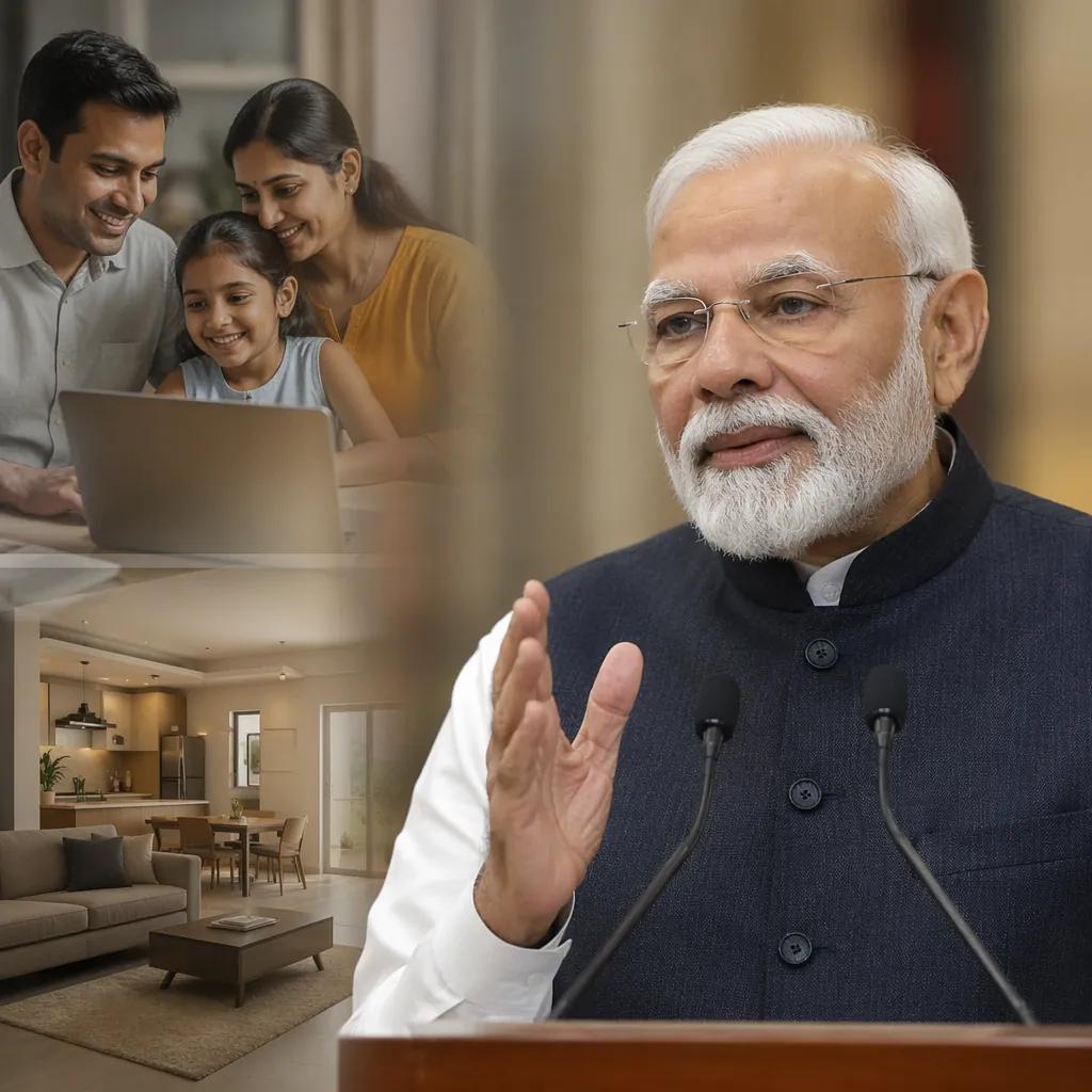 PM Modi highlights middle-class ease of living efforts · NewsDarpan AI