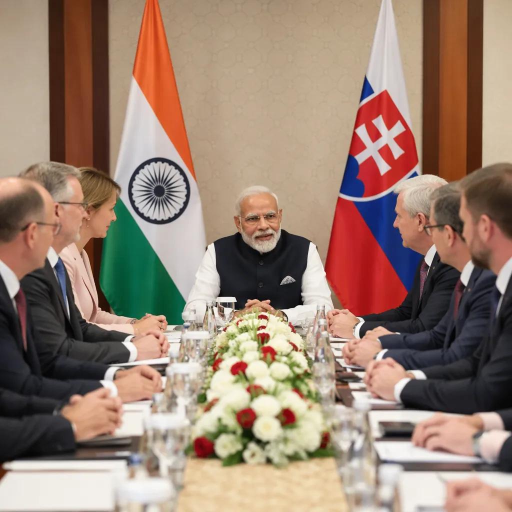 PM Modi Meets Slovak Business Leaders to Boost Trade Ties · NewsDarpan AI