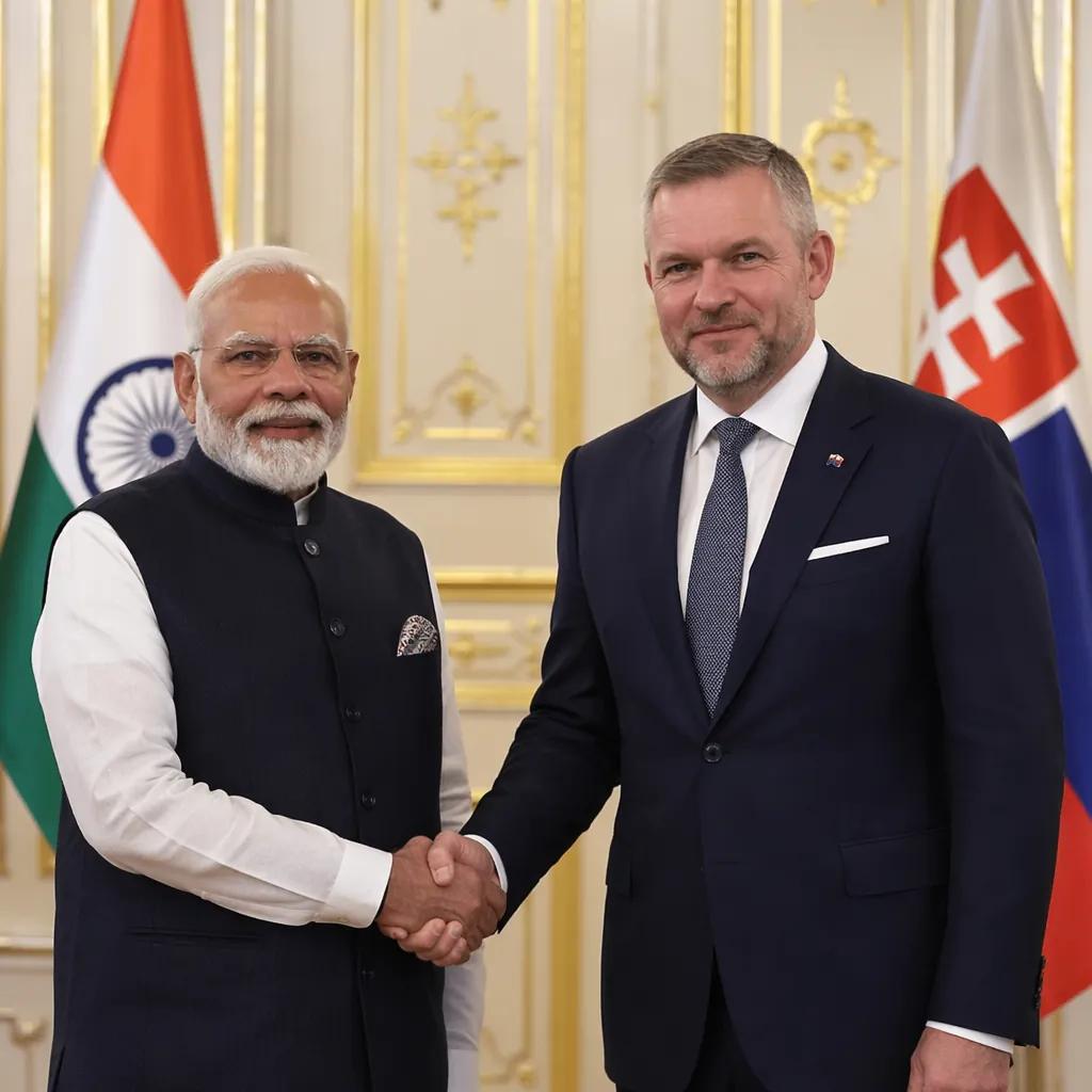 PM Modi Meets Slovak President in Bratislava to Boost Ties · NewsDarpan AI