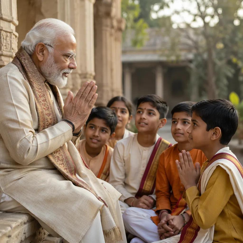 PM Shares Sanskrit Subhashitam on Respect and Appreciation · NewsDarpan AI