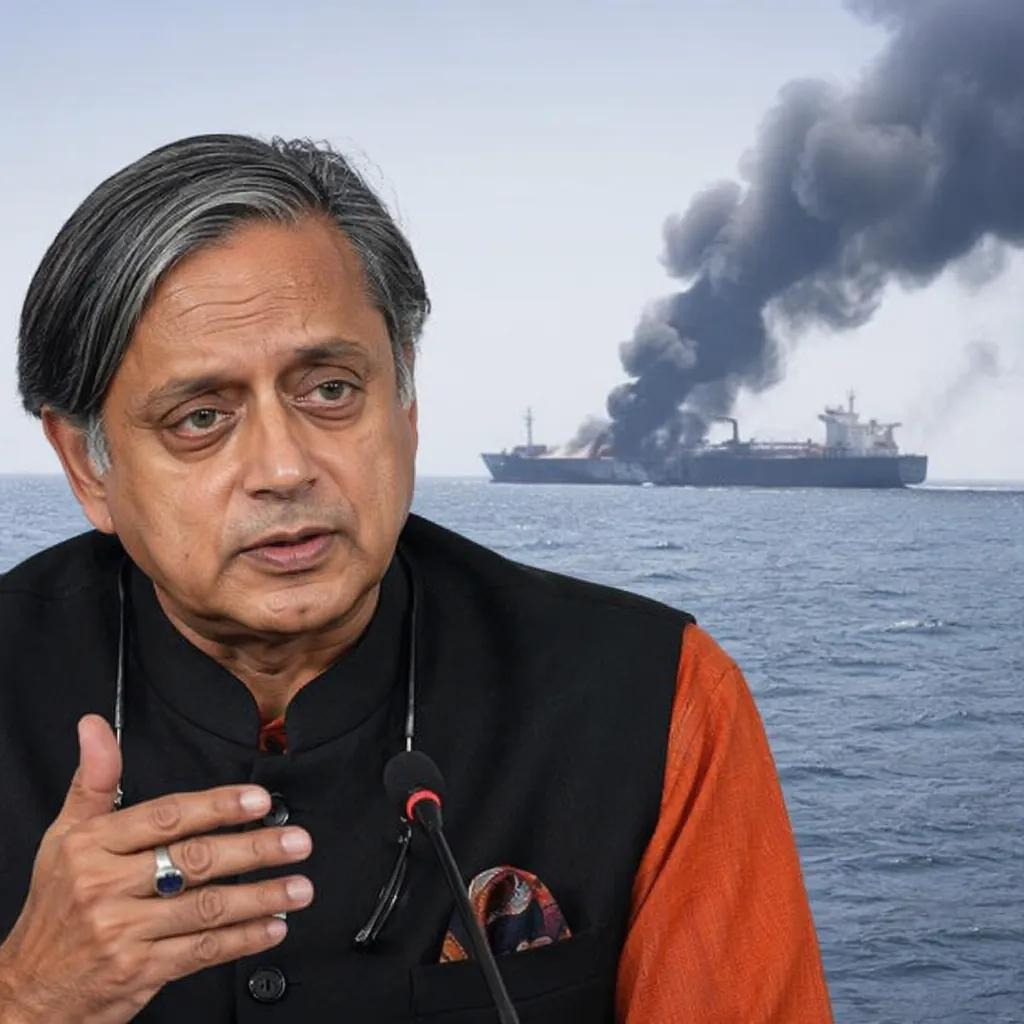 Congress leader Shashi Tharoor criticized the US response to · NewsDarpan AI