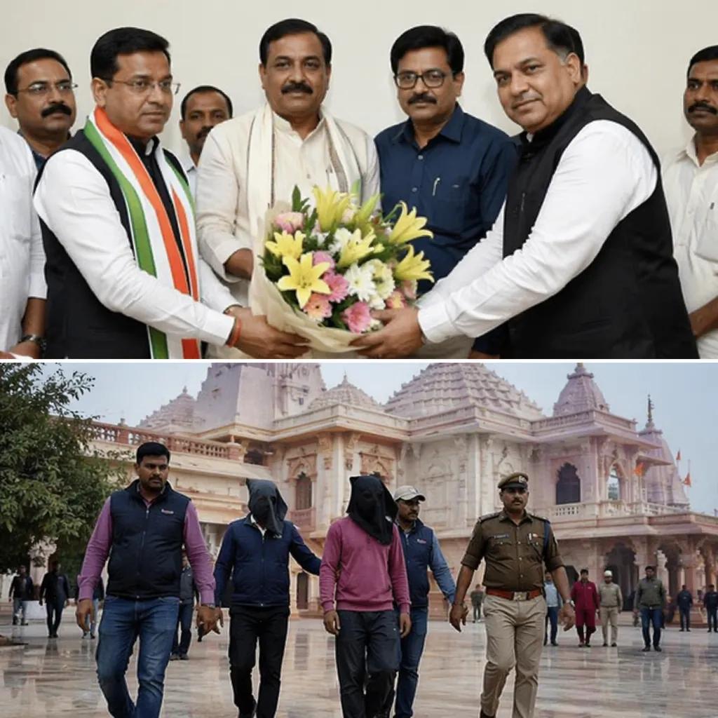 TMC MPs join Nationalist Citizens Party; Ayodhya temple thef · NewsDarpan AI