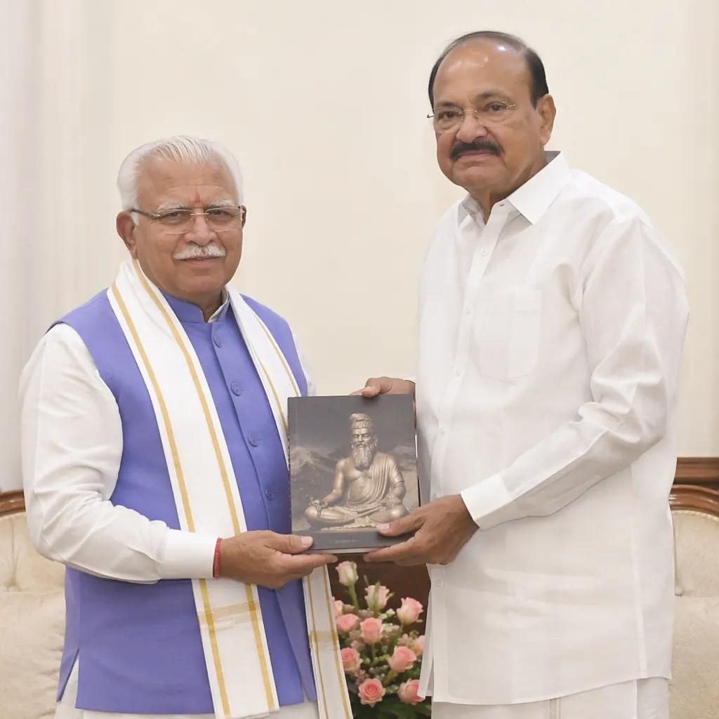 Vice President Releases 'Agatthiyar - The Unifier' in New De · NewsDarpan AI