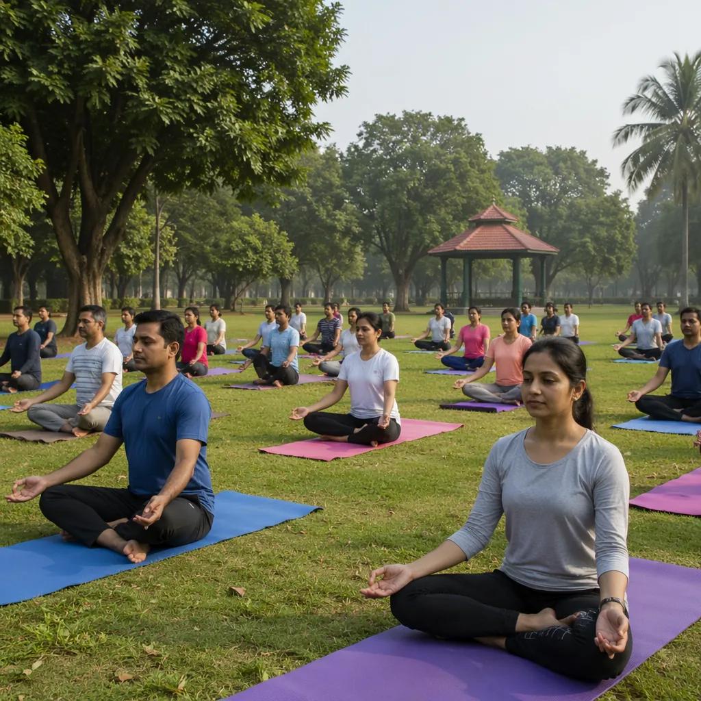 Yoga Park Portal launched to promote wellness spaces · NewsDarpan AI