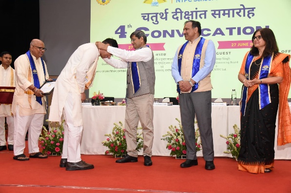एनटीपीसी स्कूल ऑफ बिजनेस का चौथा दीक्षांत समारोह, नोएडा