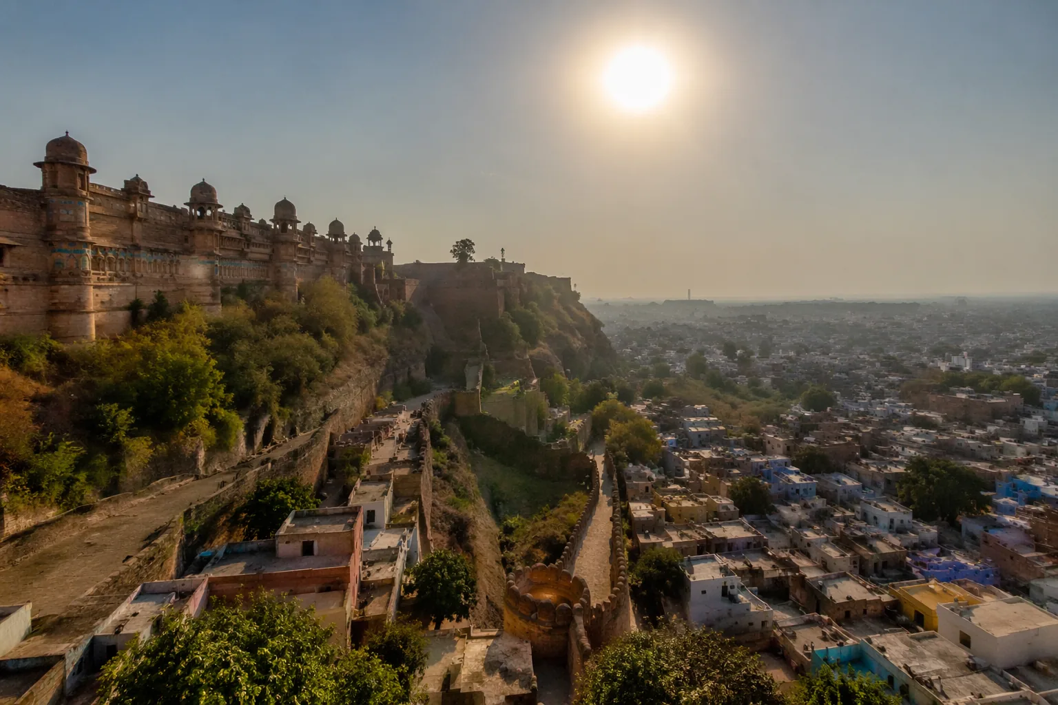 Gwalior Weather Today 10 June 2026: 40°C, Sunny | AQI 65 (Moderate)