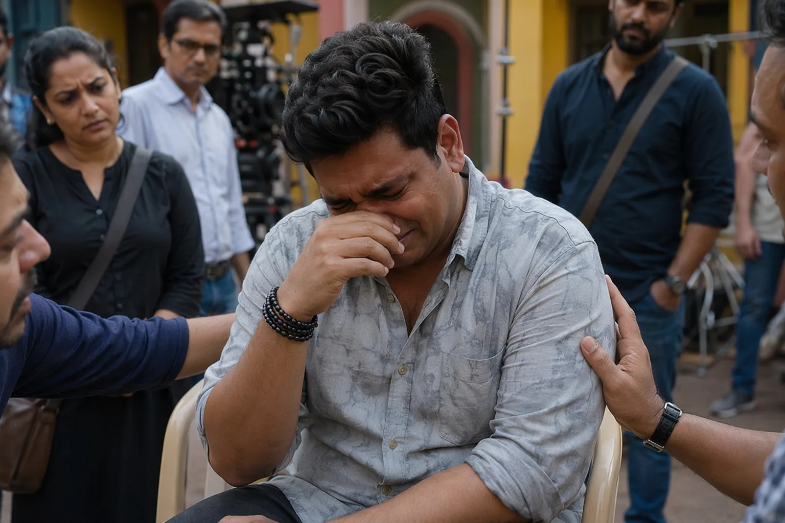 Taarak Mehta Ka Ooltah Chashmah’s Tannmay Vekaria Aka Bagha breaks down on set remembering his late mother; Shooting comes to a halt