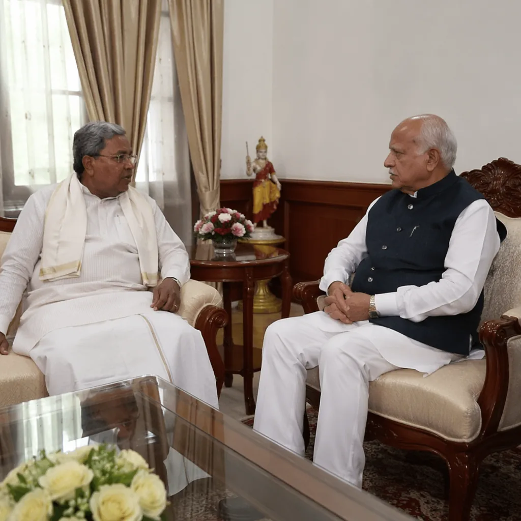 Karnataka Leadership Shake-Up: Siddaramaiah Meets Governor Amid Resignation Buzz