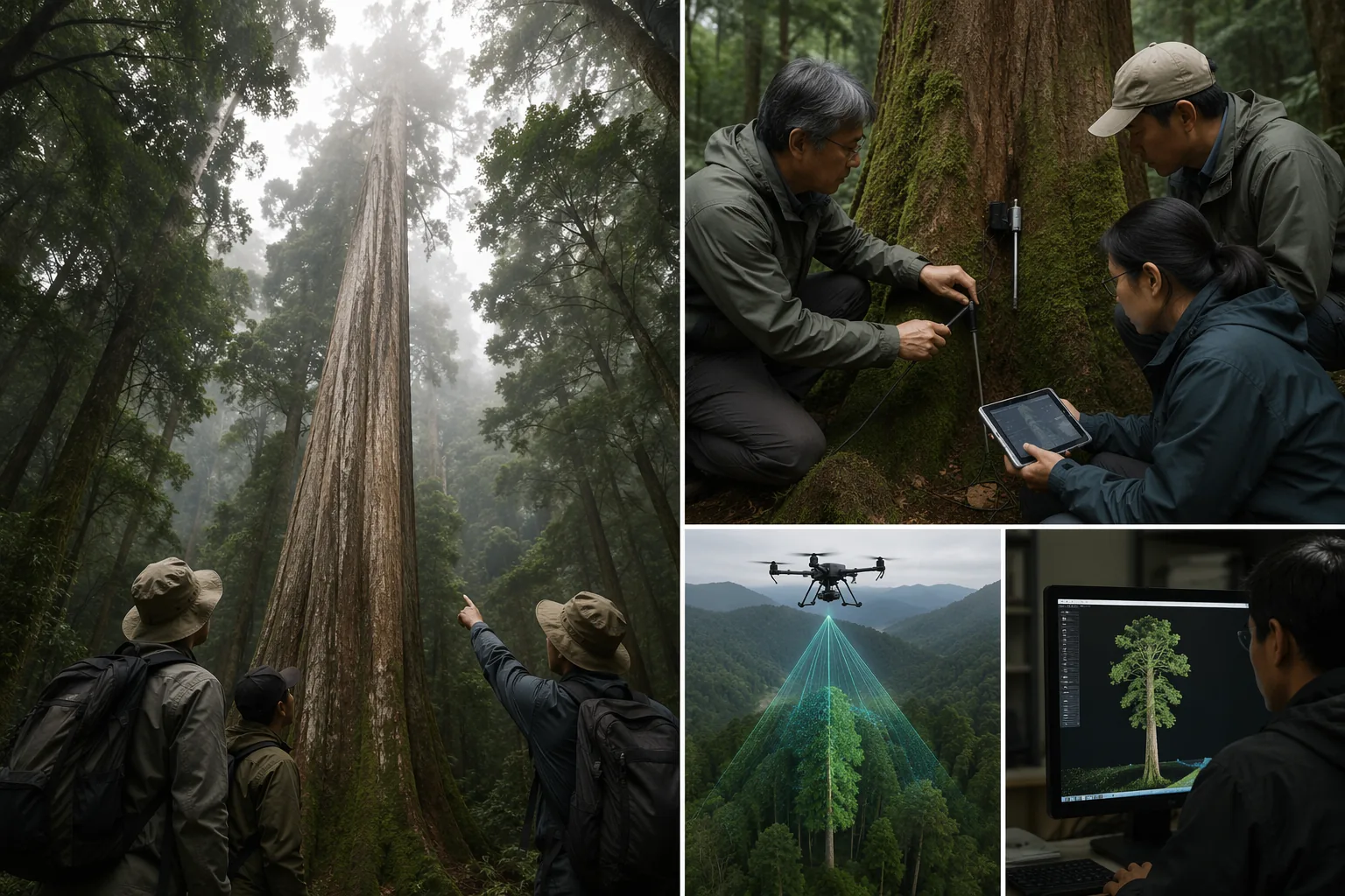 The 'Heaven Sword' of Taiwan: How scientists found East Asia's tallest known tree hidden in ancient forests