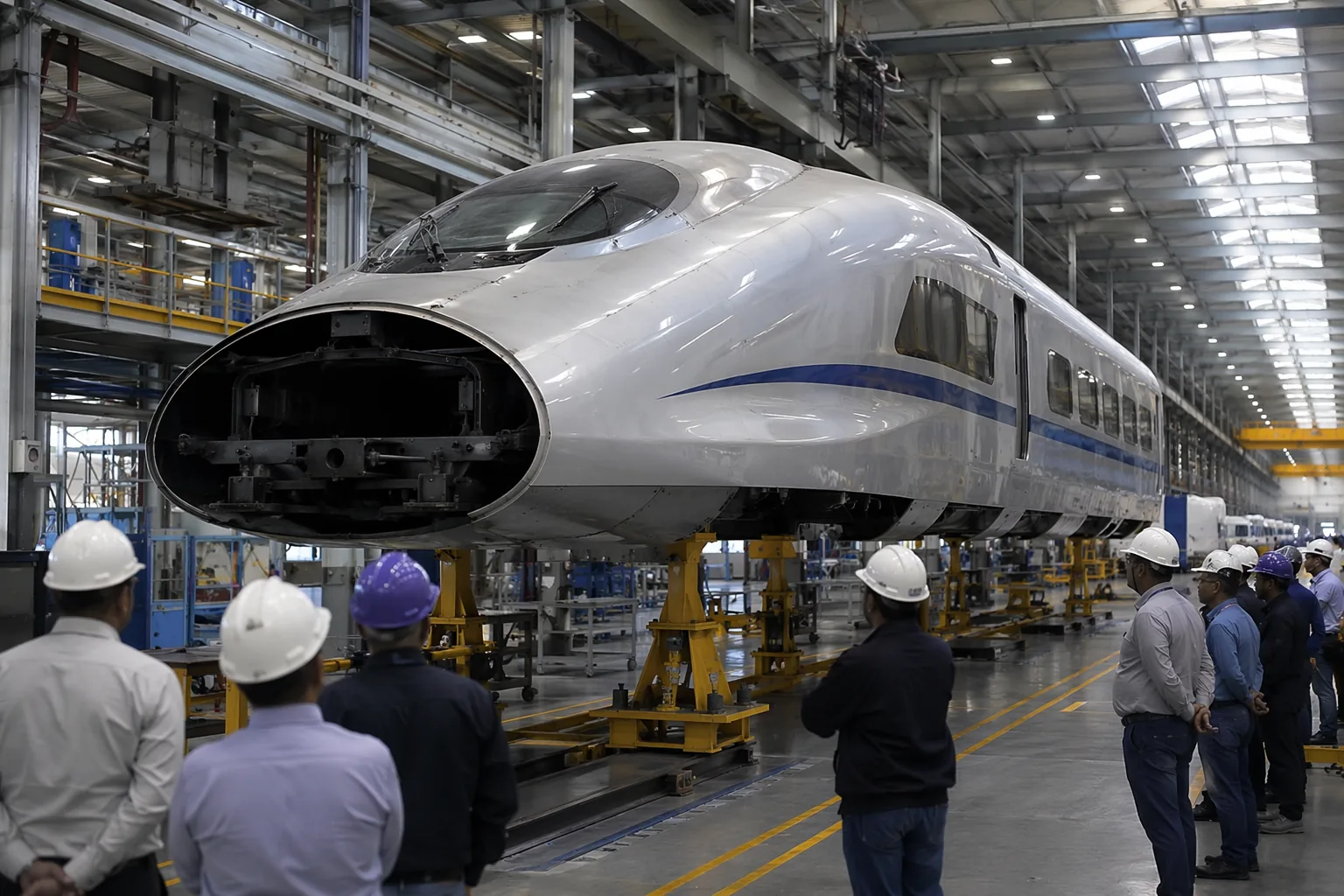 BEML expects India’s 1st bullet train car body by August; B28 service planned for 2027