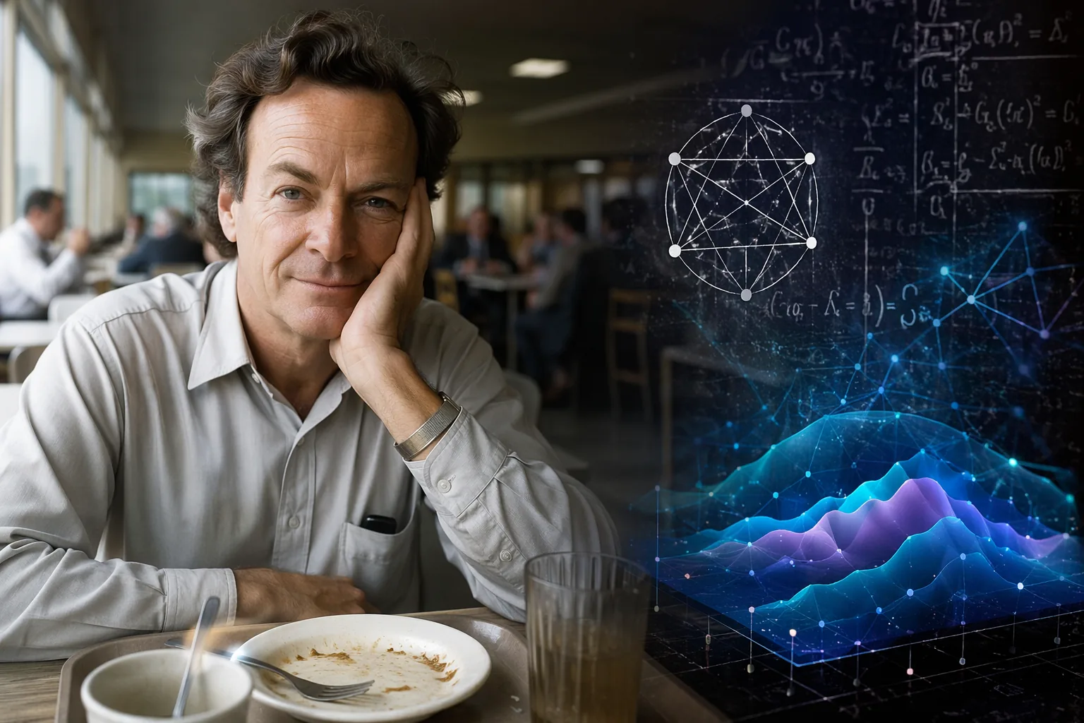 How Richard Feynman's lunch order became a 50-year-old mathematical mystery that scientists have finally solved