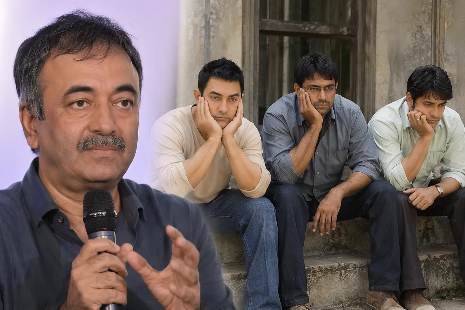 Rajkumar Hirani reveals 3 Idiots sequel plot: Rancho, Farhan and Raju face mid-life crisis