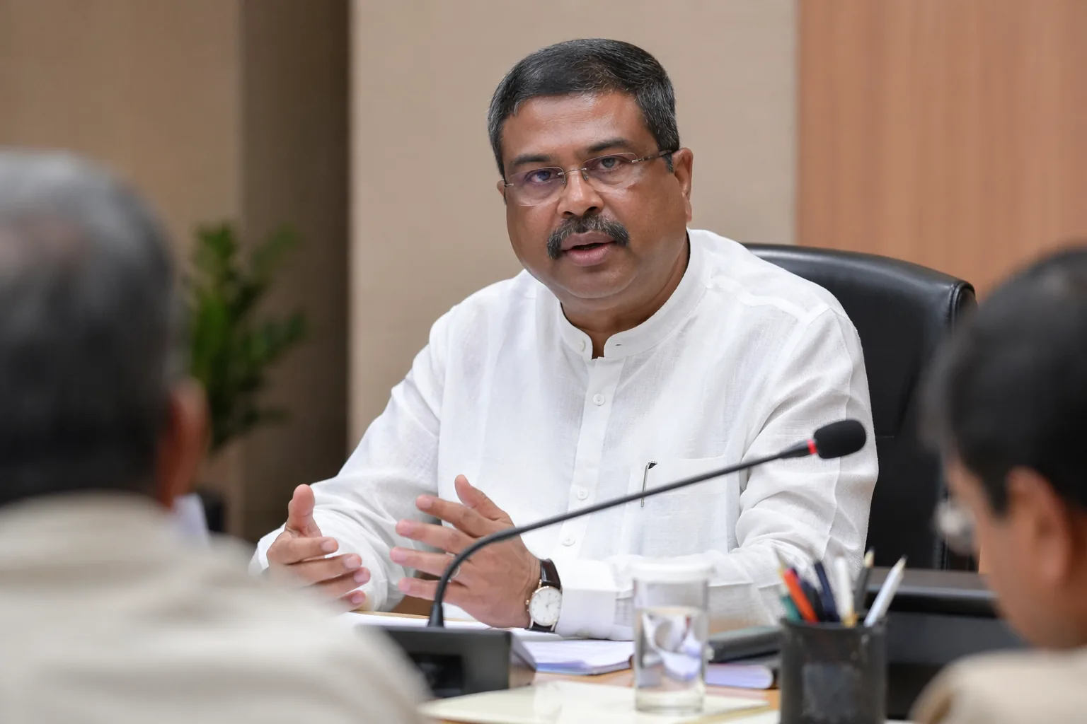 Dharmendra Pradhan Reviews NEET UG Re-Examination Preparations Ahead of June 21