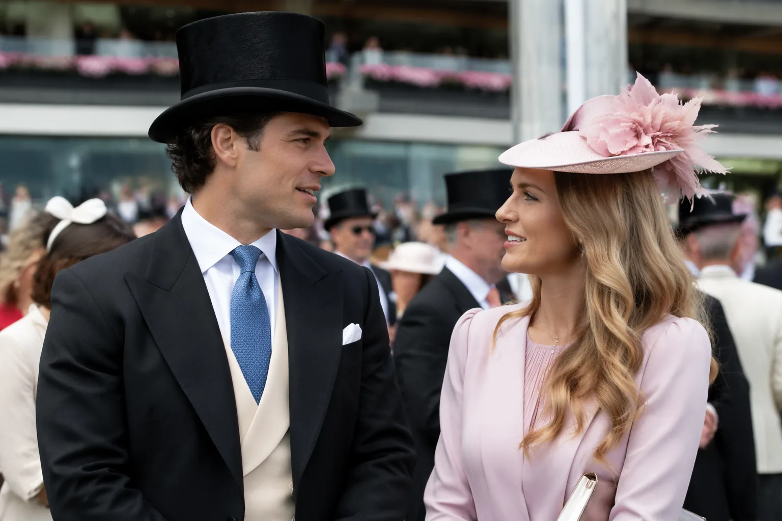 Henry Cavill reveals daughter's name, Belle, at Royal Ascot event