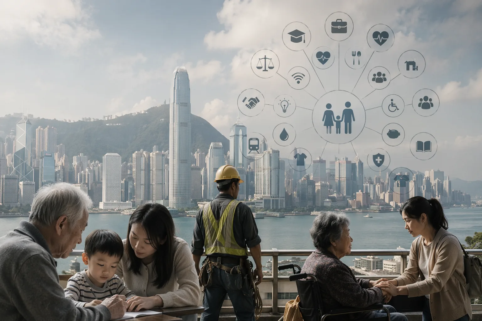 Hong Kong replaces income metric with new 21-indicator poverty framework