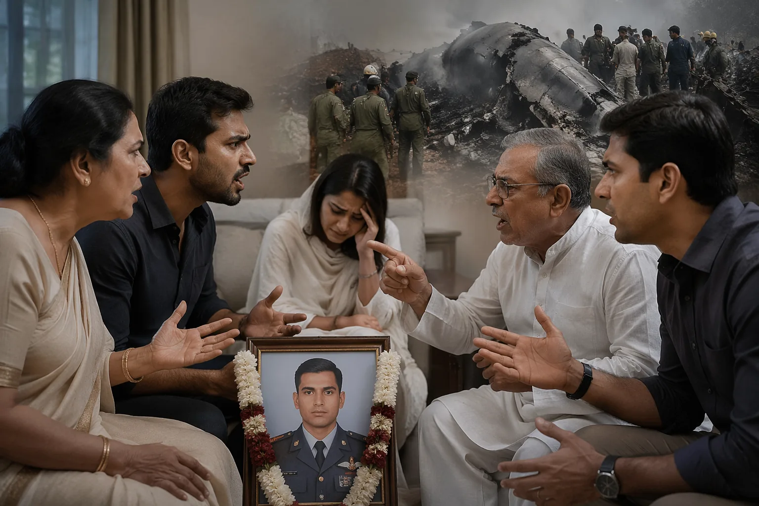Family Feud Erupts Over Rs 21 Lakh Compensation for Late Air Force Officer