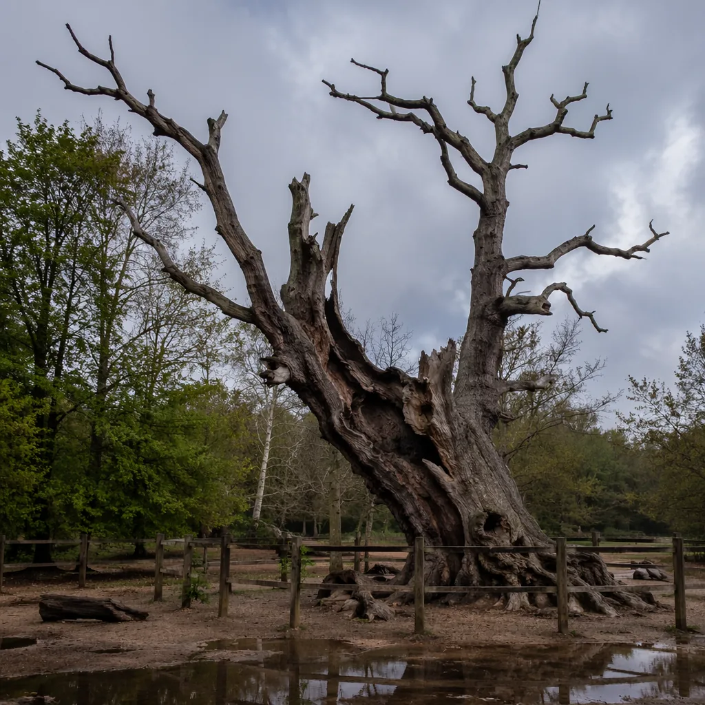 1,200-year-old Sherwood Forest tree, linked to Robin Hood legend, is dead