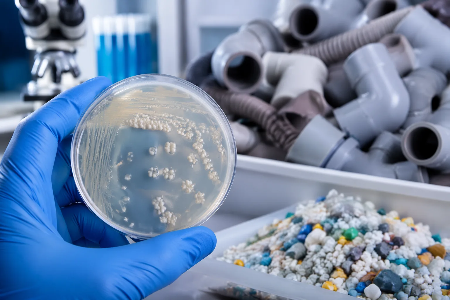 Scientists Discover Bacteria That Can Degrade Hard-to-Recycle PVC Plastics