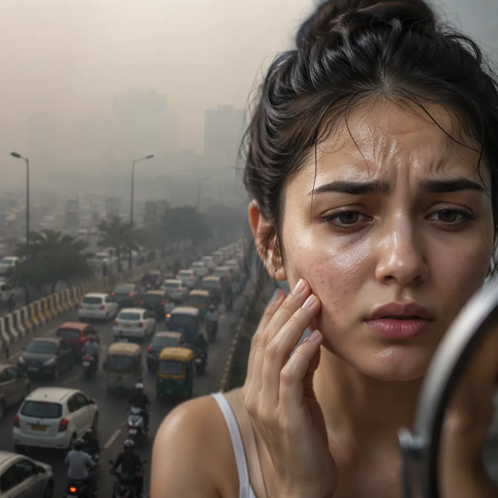 Humidity and acne: How sweat mixes with pollution to clog pores
