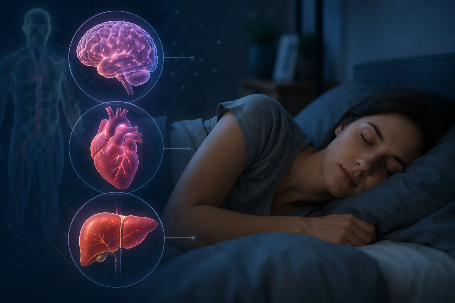 Brain, heart, liver: How your sleep affects your health